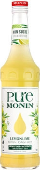 Monin Pure Zitrone-Limette Konzentrat Ohne Zuckerzusatz 0,7l