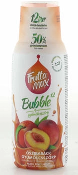 Fruttamax Frutta Max Bubble Pfirsich Sirup 0,5l