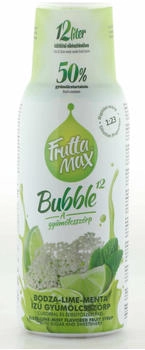 Fruttamax Frutta Max Bubble Holunderblüten-Limetten-Minz-Sirup 0,5l