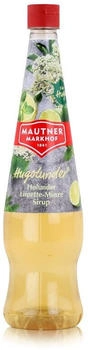 Mautner Sirup Hugolunder Holunder Limette Minze 0,7l