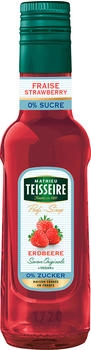 Teisseire Bar Sirup Erdbeere 0% Zucker 0,25l
