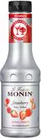 MONIN Le Fruit de Erdbeere Fruchtp&uuml;ree, 500,0 ml