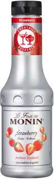 Monin Le Fruit Fruchtpüreemix Erdbeere 0,5l