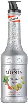 Monin Fruchtpüree Mix Rhabarber 1l
