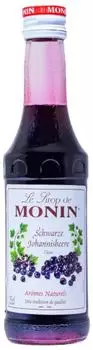 Monin Schwarze Johannisbeere 0,25l