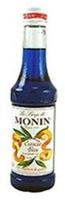Monin Sirup Blue Cura&ccedil;ao Blau, 0,25L Inhalt: 0.25 l, Grundpreis: &euro; 15,96 / l