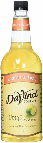 Da Vinci Lemon & Lime Sirup, DaVinci, 1 Liter laktosefrei