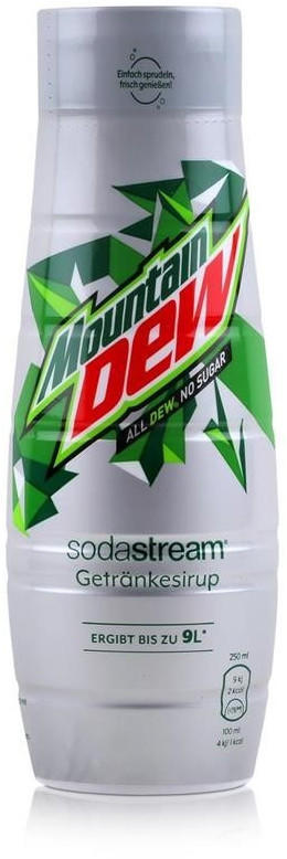 SodaStream Mountain Dew ohne Zucker 440ml Sirup
