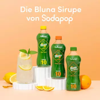 mySodapop Bluna Orange Soda Sirup (500ml) – mySodapop Bluna Orange Soda Sirup (500ml) – erfrischender Orangengeschmack für Wassersprudler
