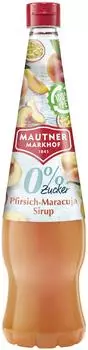 Mautner Markhof Mautner Pfirsich-Maracuja 0% ohne Zucker (6x 700ml)