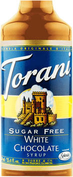 Torani White Chocolate zuckerfrei 0,75 l