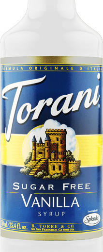 Torani Vanilla zuckerfrei 0,75 l