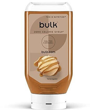 Bulk Supplements Bulk Zero Calorie Syrup Salted Caramel (400ml)