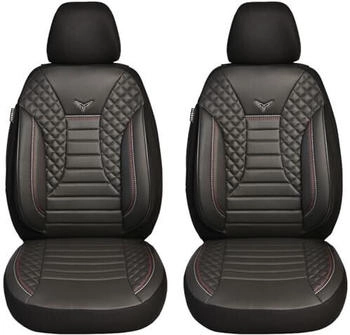 Bremer Sitzbezüge Mercedes Vito Viano W639 Fahrer & Beifahrer ab 2003-2014 2er Pack in Schwarz (PS804)