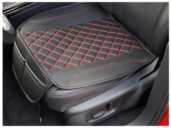 BREMER SITZBEZÜGE Coprisedili Per Auto In Ecopelle Compatibili Con Seat Leon Cupra 2017 Conducente E Passeggero, Coprisedili FB: D105 (nero/giallo