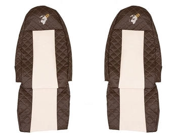 F-CORE Sitzschonbezug F-CORE FX01 BROWN/CHAMP