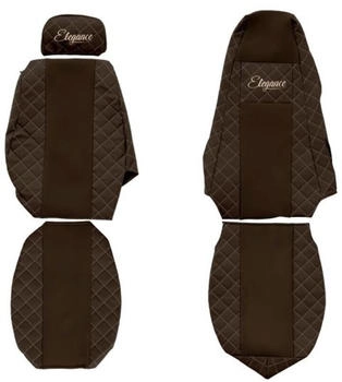 F-CORE Sitzschonbezug F-CORE FX03 BROWN