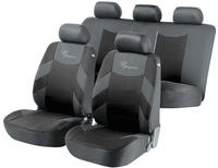 Walser 11776, Walser ZIPP-IT Basic Elegance Autositzbez&uuml;ge mit (11776) Grau/Schwarz