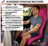 Walser PKW-Sitzaufleger Multicover Auto-Sitzauflage waschbar pink 1 Stück