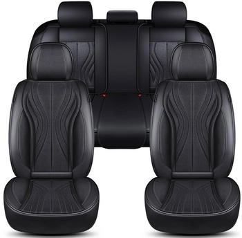 Bremer Sitzbez&uuml;ge Autositzbezug f&uuml;r Skoda Elroq Bj ab 2025 (FM3) Set Komplettset Vorne und Hinten in Schwarz