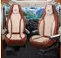 Bremer Sitzbezüge Autositzbezug für für Benimar Tessoro D (LT5) Set 2-tlg. Fahrer und Beifahrer Hellbraun/Beige