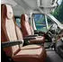 Bremer Sitzbezüge Autositzbezug für für Benimar Tessoro D (LT5) Set 2-tlg. Fahrer und Beifahrer Hellbraun/Beige