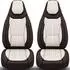 Bremer Sitzbezüge Wohnmobil-Sitzbezüge C-Serie für Fiat Ducato / Jumper / Boxer, beige/braun, 2-tlg. (C10)