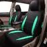 LuxusKollektion Sitzbezüge Universal Set mintgrün/schwarz, Airbag-kompatibel