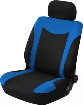START Uranus Vordersitz-Einzelsitzbezug, schwarz/blau (CLZ11406)