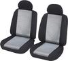 Cartrend Sitzbezug-Set Frontsitze sw/gr 6tlg Grau