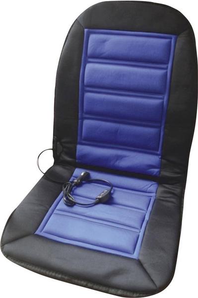 HP-Autozubehör Heizbare Sitzauflage Color schwarz/blau