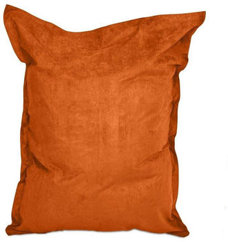 Lumaland Luxury Riesensitzsack XXL Microvelours Indoor & Outdoor orange
