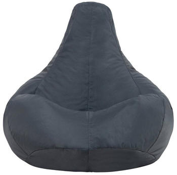 Bean Bag Bazaar Outdoor Sitzsack-Liegestuhl 83x90x73 cm grau