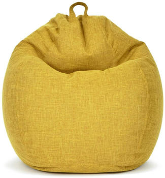 Green Bean Indoor XXL Sitzsack Home Linen 300 Liter Gelb