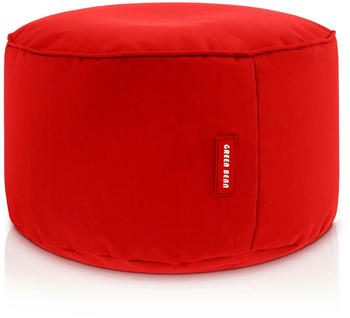 Green Bean Sitzsack-Hocker Stay 45x25cm Rot