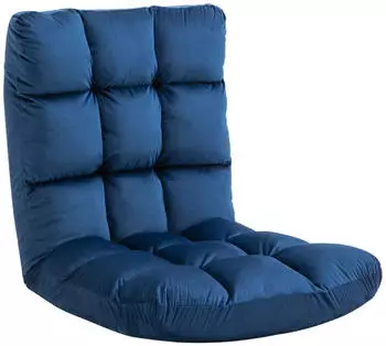 HomCom 3in1 Bodensessel (833-908) blau