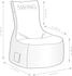 Sitting Point Swing Scuba Sessel grau