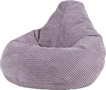 Icon Dalton Sitzsack-Sessel 90x84x73 cm lavendel