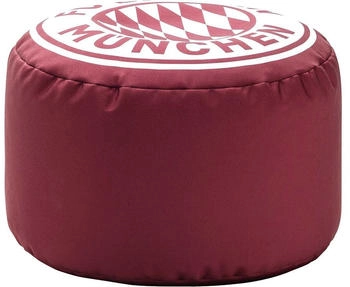 Sitting Point FC Bayern Sitzhocker Ø50x30cm rot Sitting Point FC Bayern Sitzhocker Ø50x30cm rot