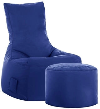 Sitting Point Swing Scuba Sessel inkl. Sitzhocker dunkelblau