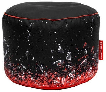 GAMEWAREZ Fußhocker X-Ray Crismon rot