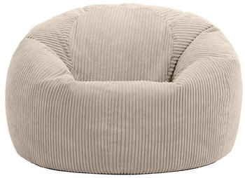 Icon Sitzsack Kingston 85x50cm beige