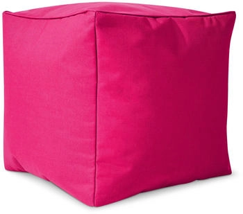 Green Bean Sitzsack-Hocker Cube 40x40x40cm Pink