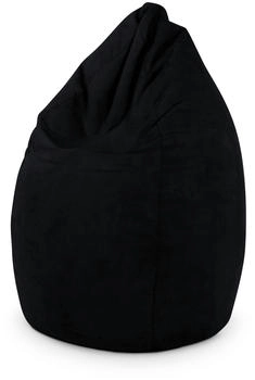 Green Bean Sitzsack Rückenlehne Drop 60x60x90cm 220L Lounge Chair Schwarz Green Bean Sitzsack Rückenlehne Drop 60x60x90cm 220L Lounge Chair Schwarz