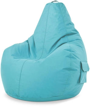 Green Bean Sitzsack Rückenlehne Cozy 80x70x90cm 230L Lounge Chair Türkis Green Bean Sitzsack Rückenlehne Cozy 80x70x90cm 230L Lounge Chair Türkis