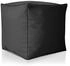 Green Bean Sitzsack-Hocker Cube 40x40x40cm Schwarz