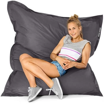 Green Bean Indoor Sitzsack Square XXL 140x180cm 380 Liter Anthrazit Green Bean Indoor Sitzsack Square XXL 140x180cm 380 Liter Anthrazit