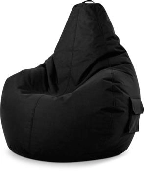 Green Bean Sitzsack Rückenlehne Cozy 80x70x90cm 230L Lounge Chair Schwarz Green Bean Sitzsack Rückenlehne Cozy 80x70x90cm 230L Lounge Chair Schwarz