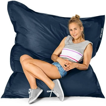 Green Bean Indoor Sitzsack Square XXL 140x180cm 380 Liter Dunkelblau Green Bean Indoor Sitzsack Square XXL 140x180cm 380 Liter Dunkelblau