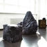 Green Bean Sitzsack-Hocker Cube 40x40x40cm Camouflage Schwarz
